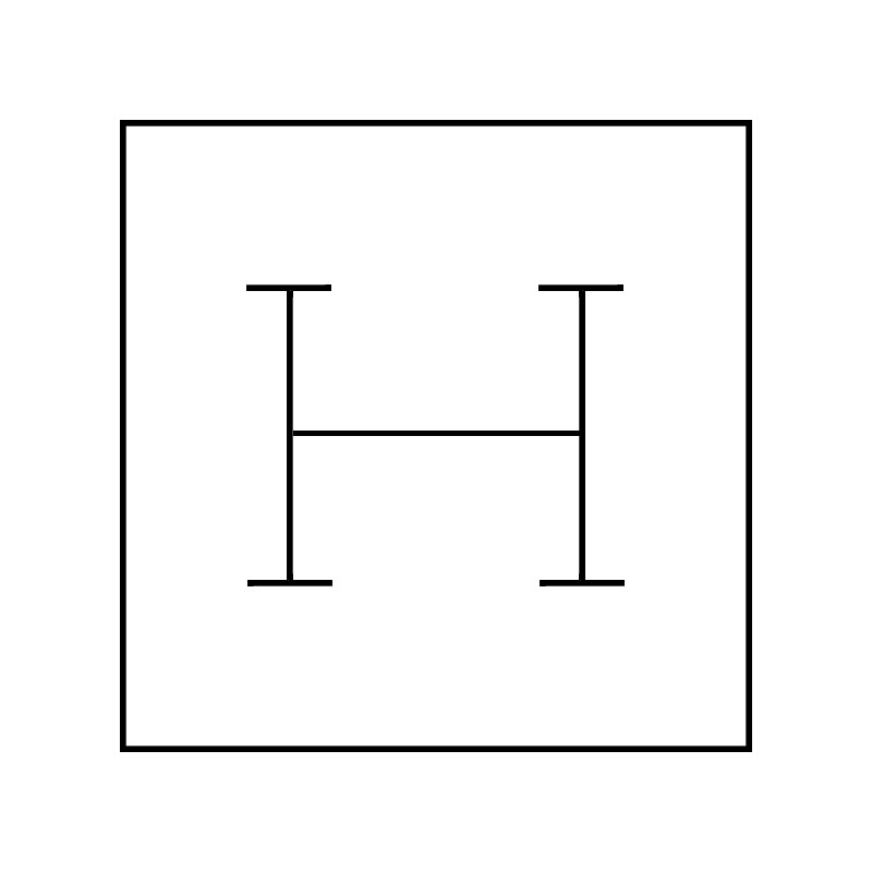 Alaska WHITE multiuso pequeña 51x51x17 mm.